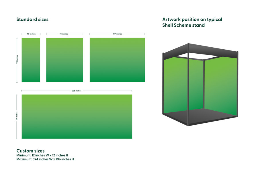 Exhibition Shell Scheme Fabric Graphics