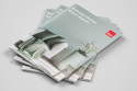 saddle-stitched custom printed booklet