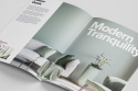 saddle-stitched custom printed booklet