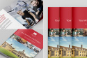 saddle-stitched custom printed booklet