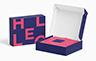 White Clay Coated Custom Printed Mailer Box - 360mm W x 305mm D x 105mm H - Single Sided Printing