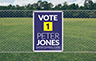 Plastic Election Signs - 23.4 inch W x 33.1 inch H