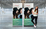 Luxury Retractable Banner - 33 inch W x 79 inch H