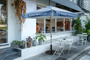 Full Color Printed Market Umbrella with Heavy Duty Base