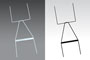 Metal Ground Spikes - Black & White Options