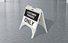 Quik Sign A-Frame - White