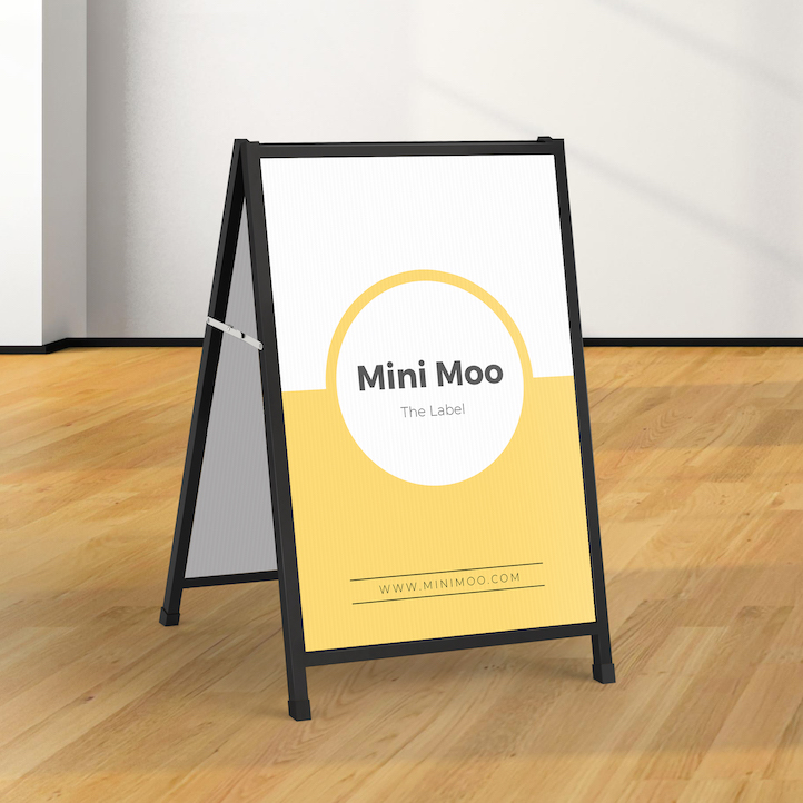 Signflute™ Insertable A-Frame Sandwich Boards