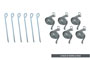 6 Pack Ropes & Pegs