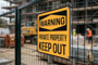 Signflute™ Corrugated Plastic Construction Signs with Grommets