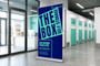Luxury Retractable Banner with Silver Base