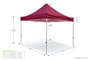 10ft x 10ft Tent Measurements