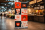 Premium Retractable Banner with Silver Base