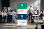 Premium Retractable Banner with Silver Base