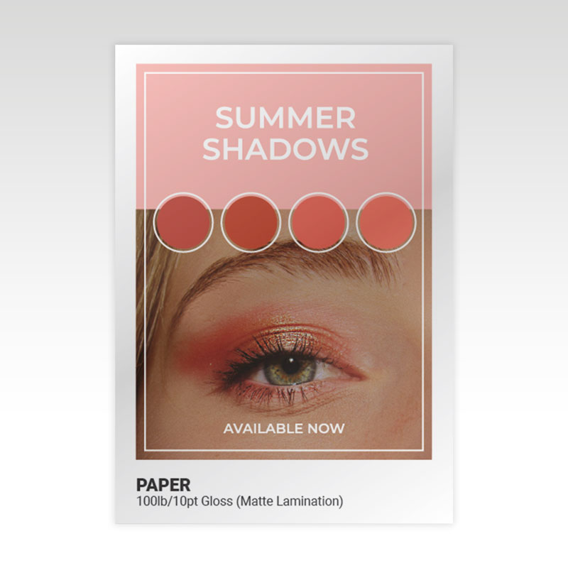 100lb/10pt Gloss Cover (Matte Lamination)