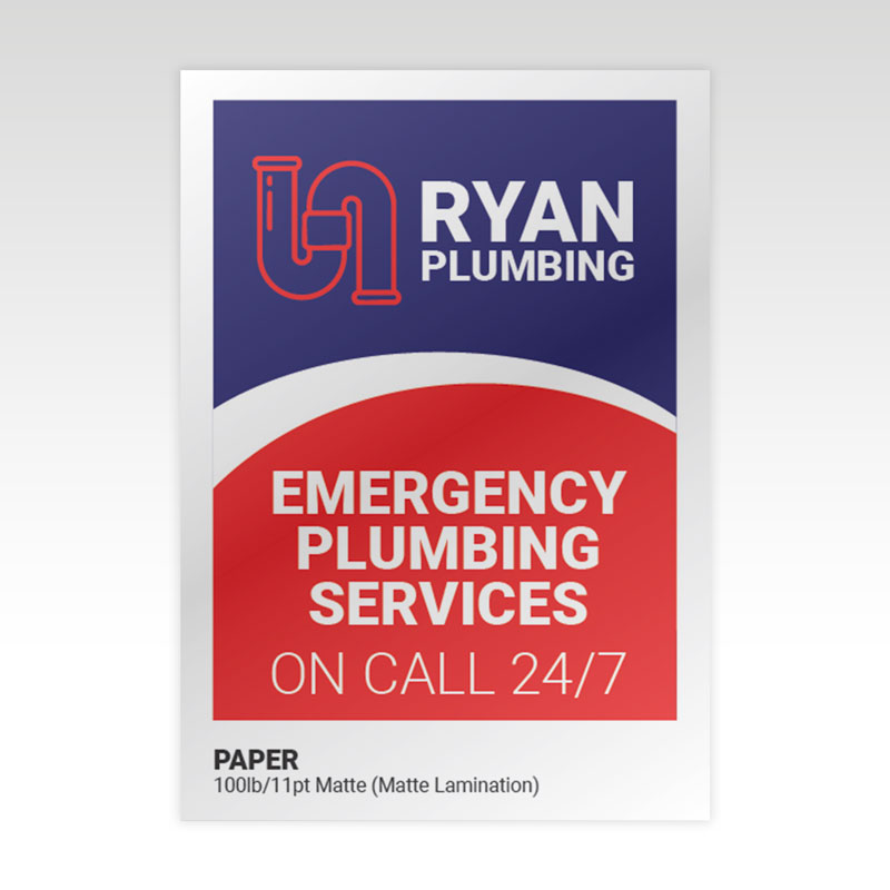 100lb/11pt Matte Cover (Matte Lamination)