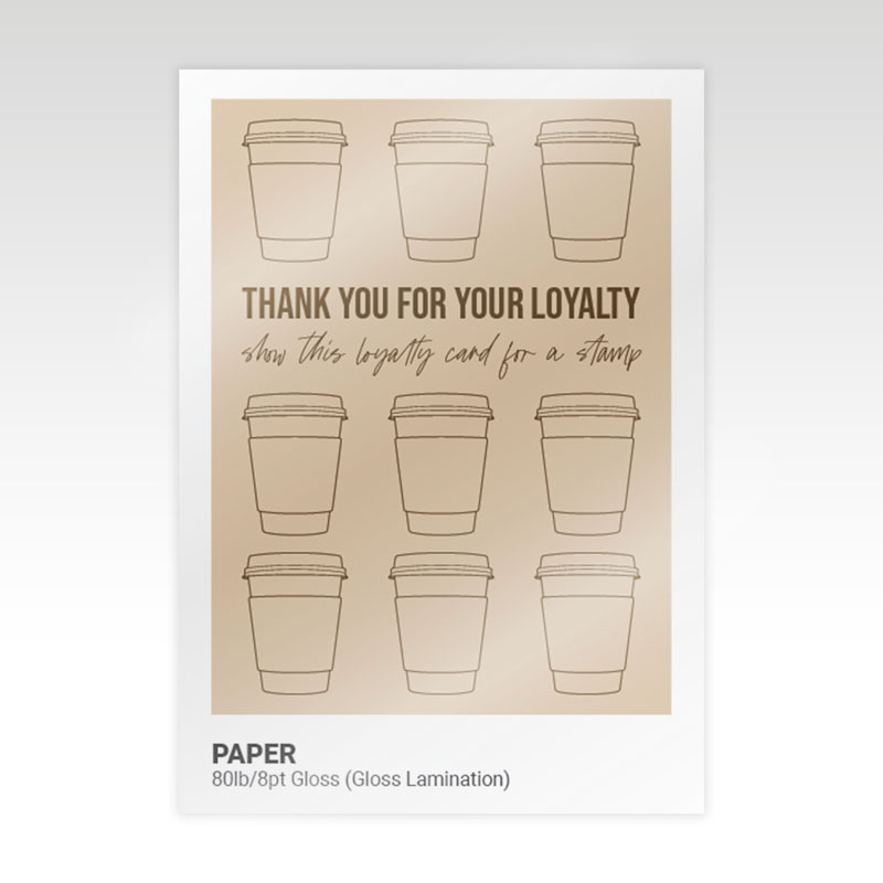 80lb/8pt Gloss Cover (Gloss Lamination)