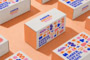 Custom Printed White Shipping Box