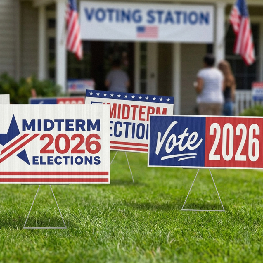 Metal Ground Spikes, RealFrame and Signflute™ Signholders