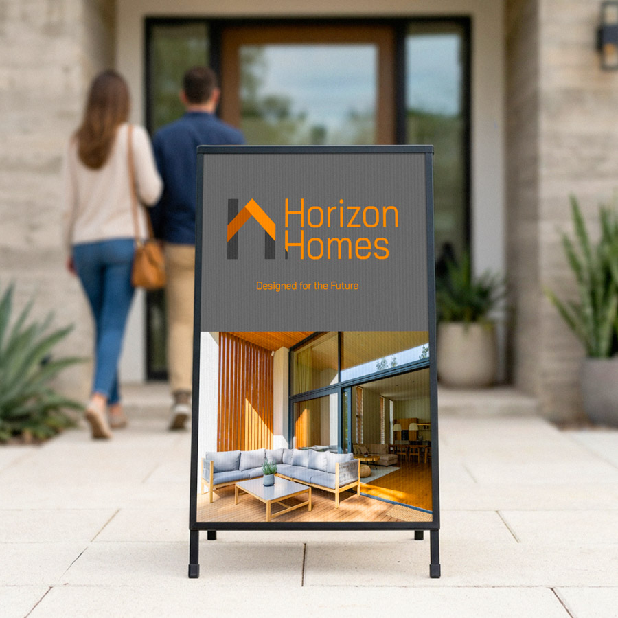Signflute™ Insertable A-Frame Sandwich Boards