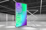 Collapsible SEG Lightbox Display 39 inch x 79 inch