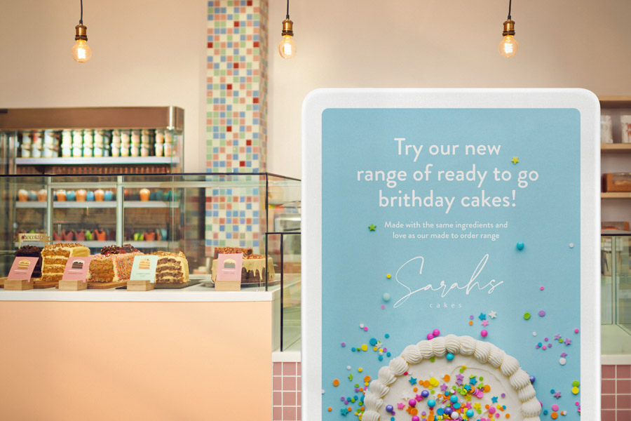 Tension Fabric Display Stand - Rounded Corners