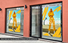 Window Graphics - Short 2yr Vinyl for Outside of Window - No Lamination