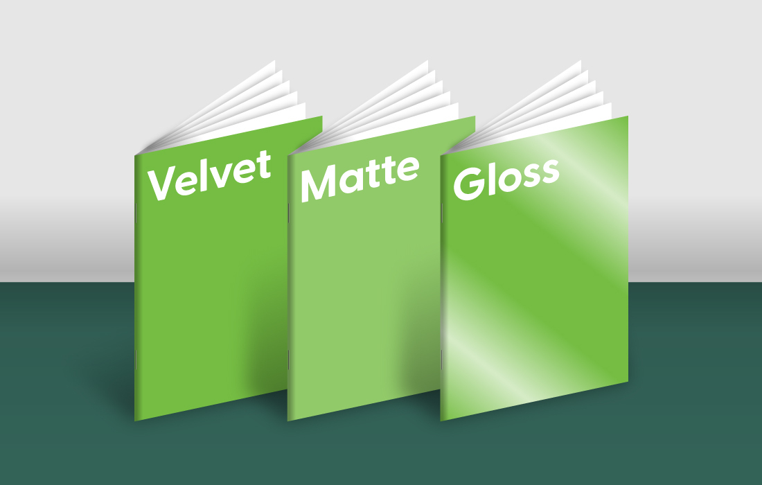 Laminate the Cover for a Premium Finish and Feel